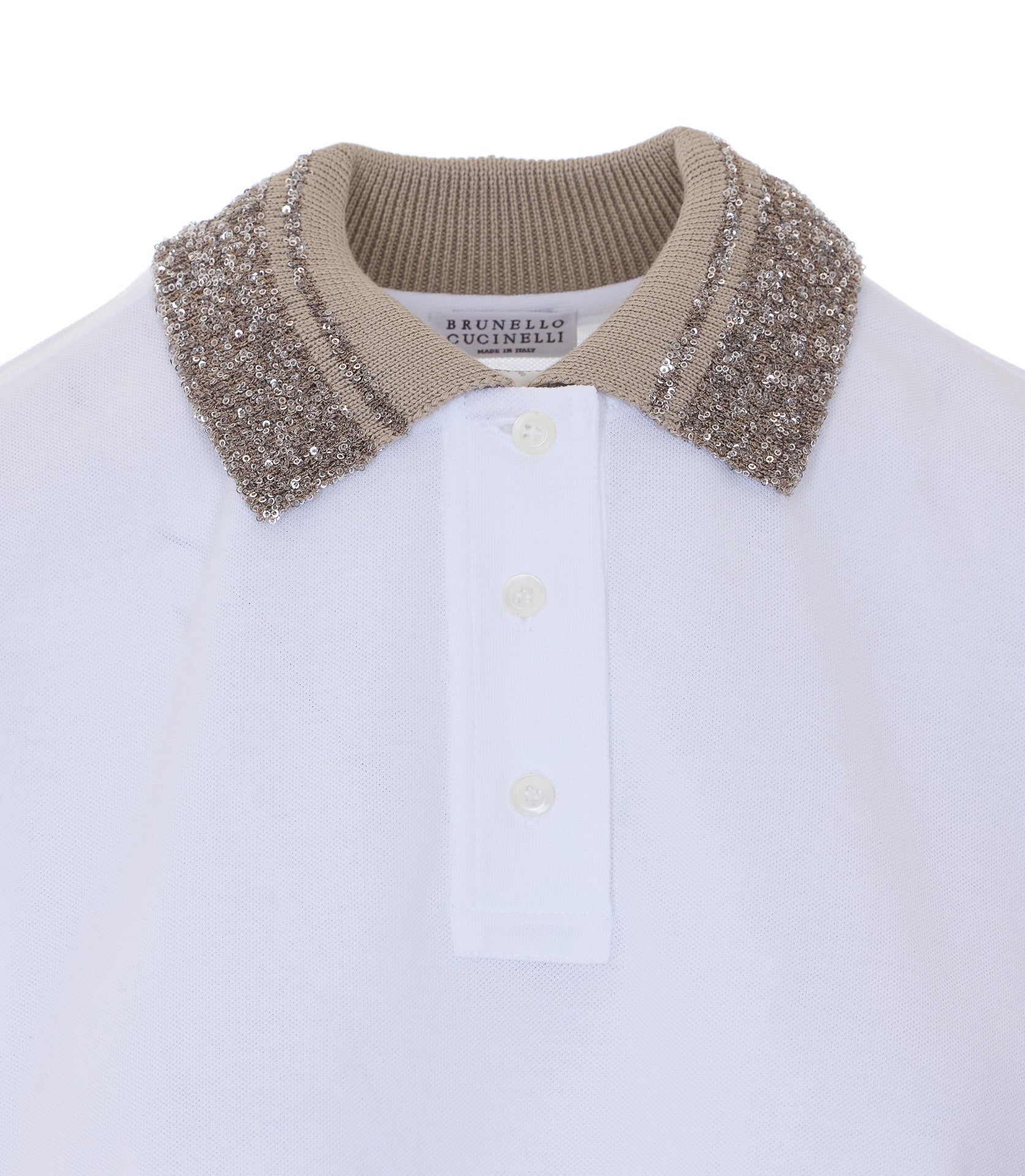 Brunello Cucinelli T-shirts and Polos White Cotton