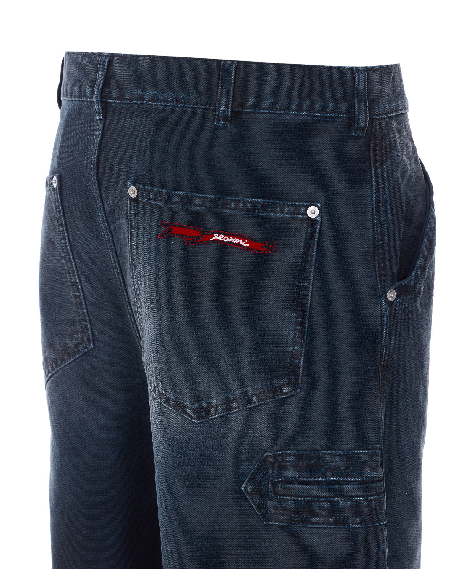 Marni Trousers Blue Cotton