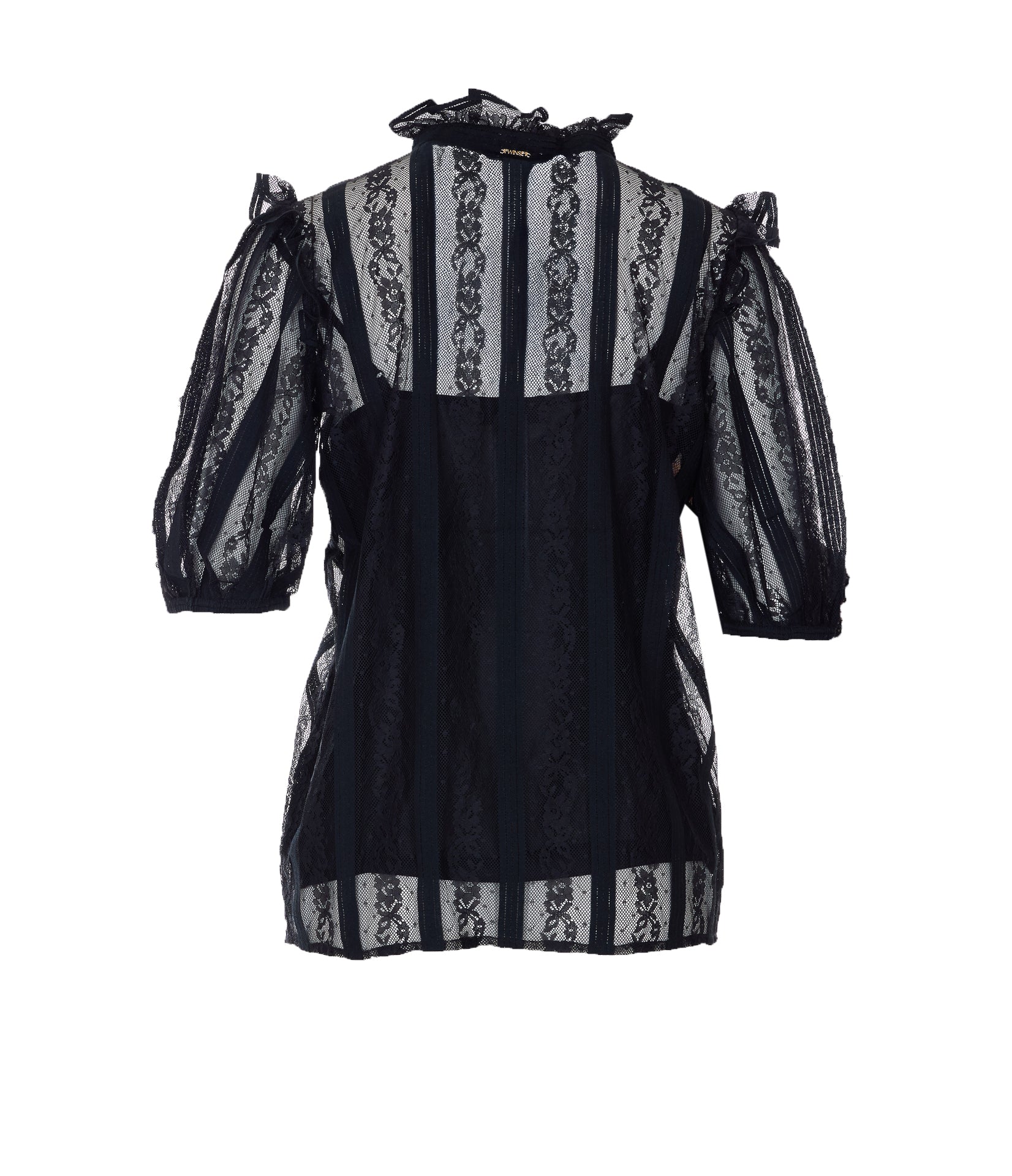 Twin-set T-shirts and Polos Black Polyamide