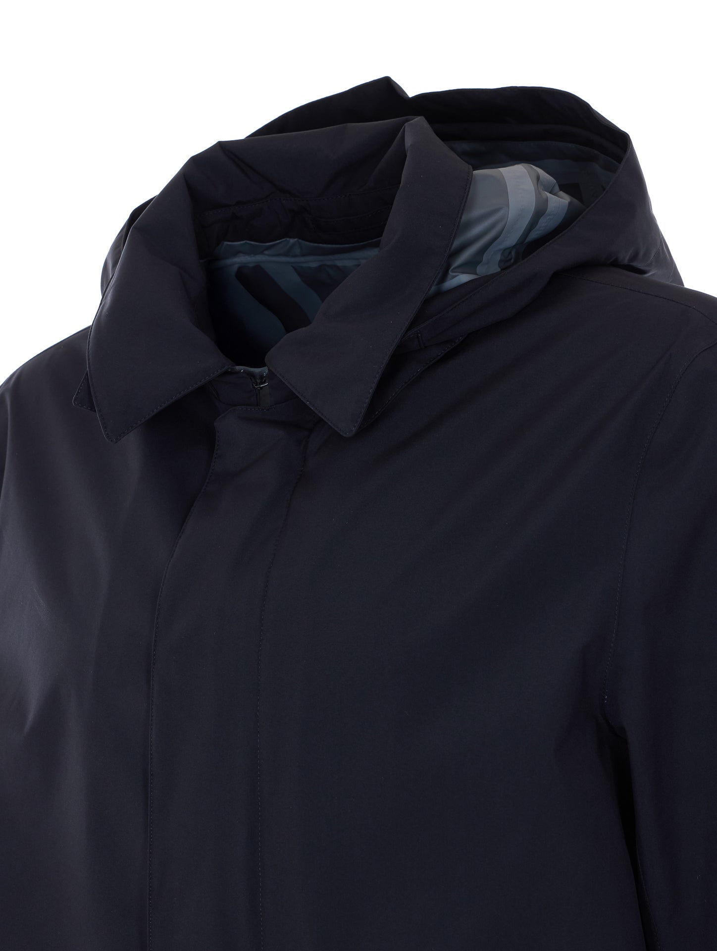 Herno Coats Black Polyester