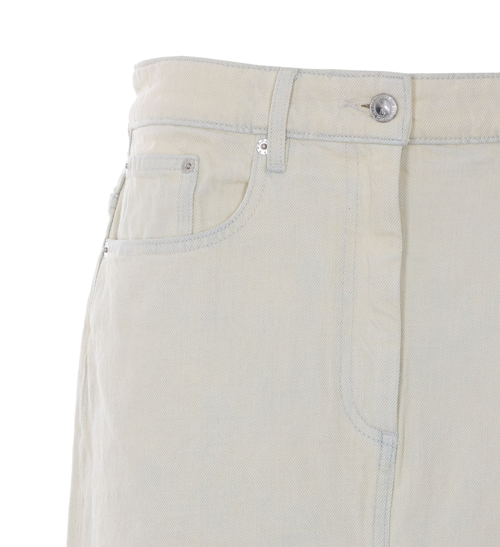 A.P.C. Skirts White Cotton