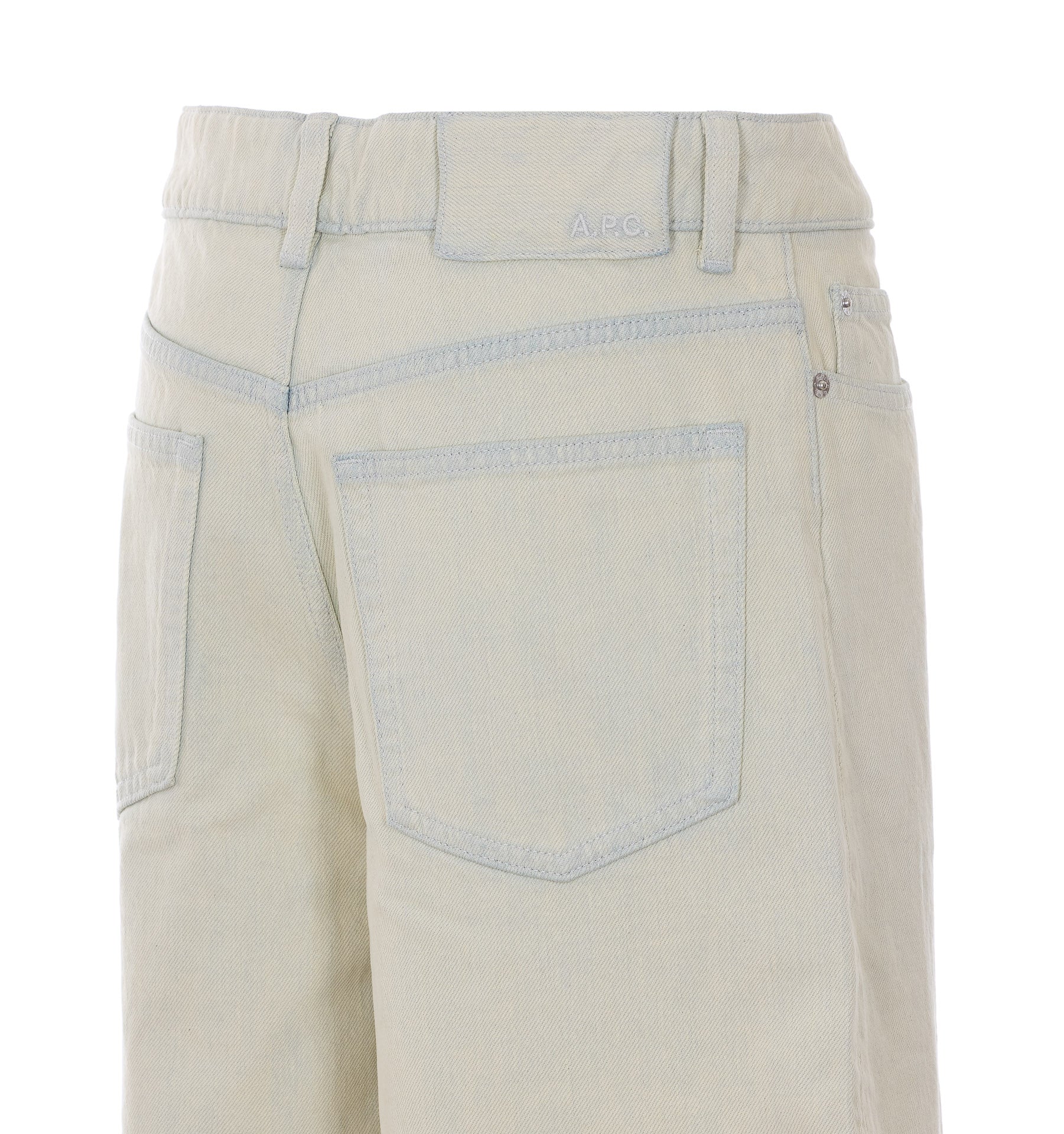 A.P.C. Jeans White Cotton