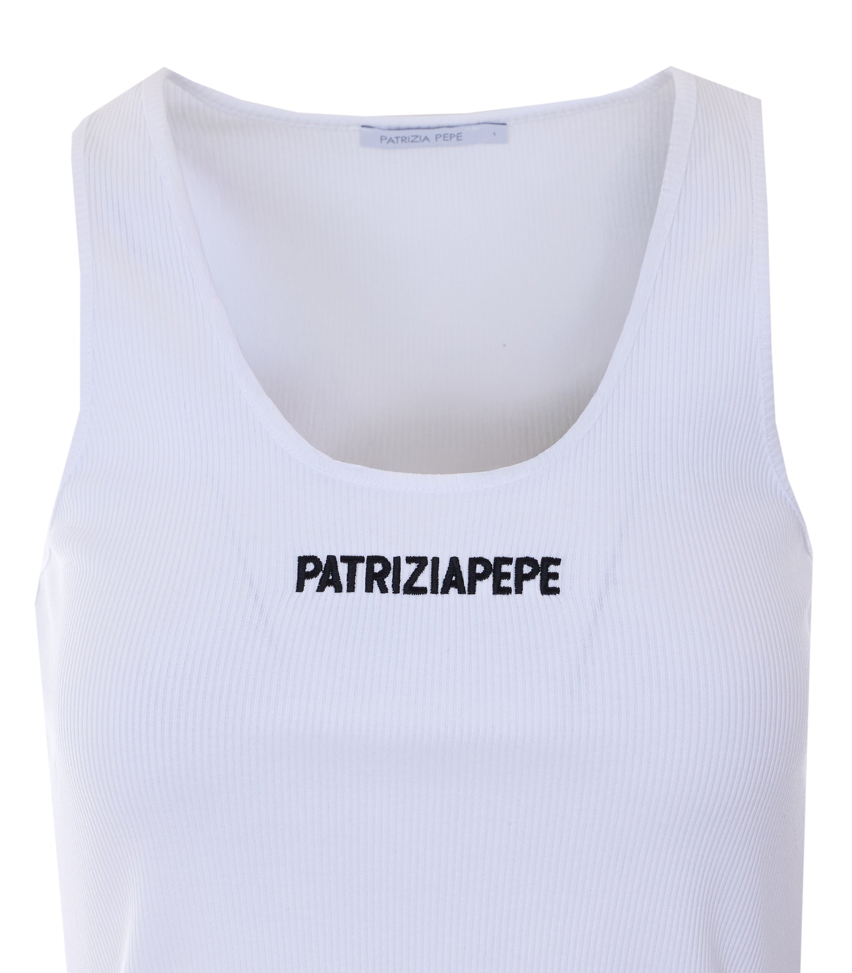 Patrizia Pepe Top White Cotton