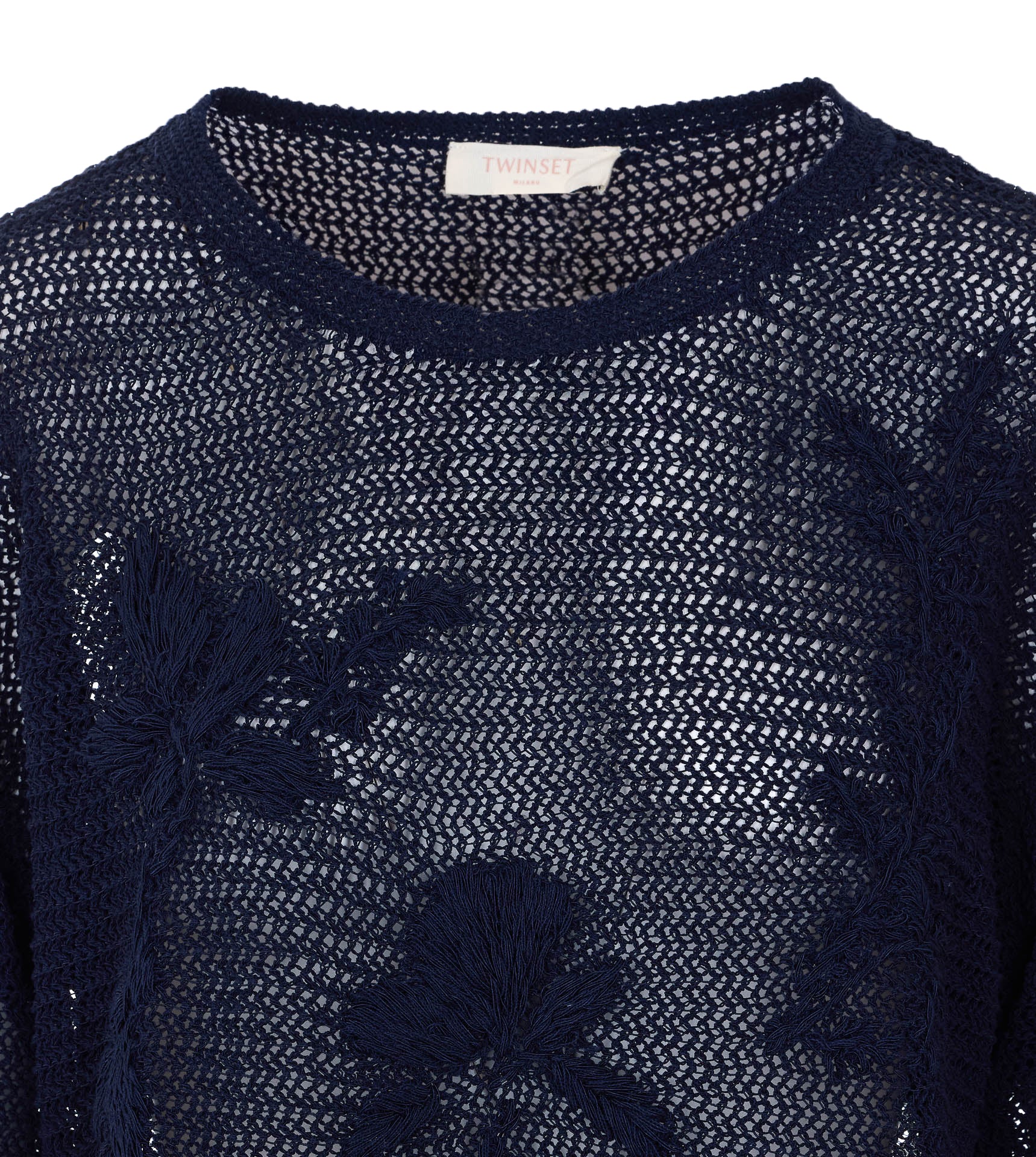 Twin-set Sweaters Blue Cotton