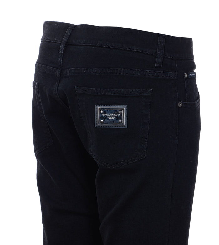 Dolce & Gabbana Trousers Black Cotton