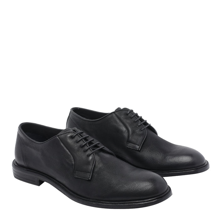 Pawelks Flat shoes Black Calf Leather/leather Sole