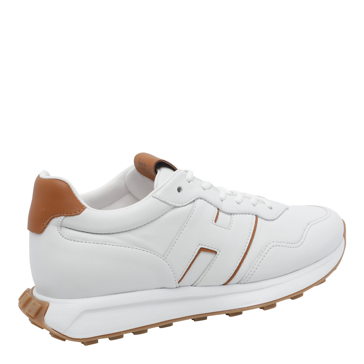 Hogan Sneakers White Calf Leather/rubber Sole