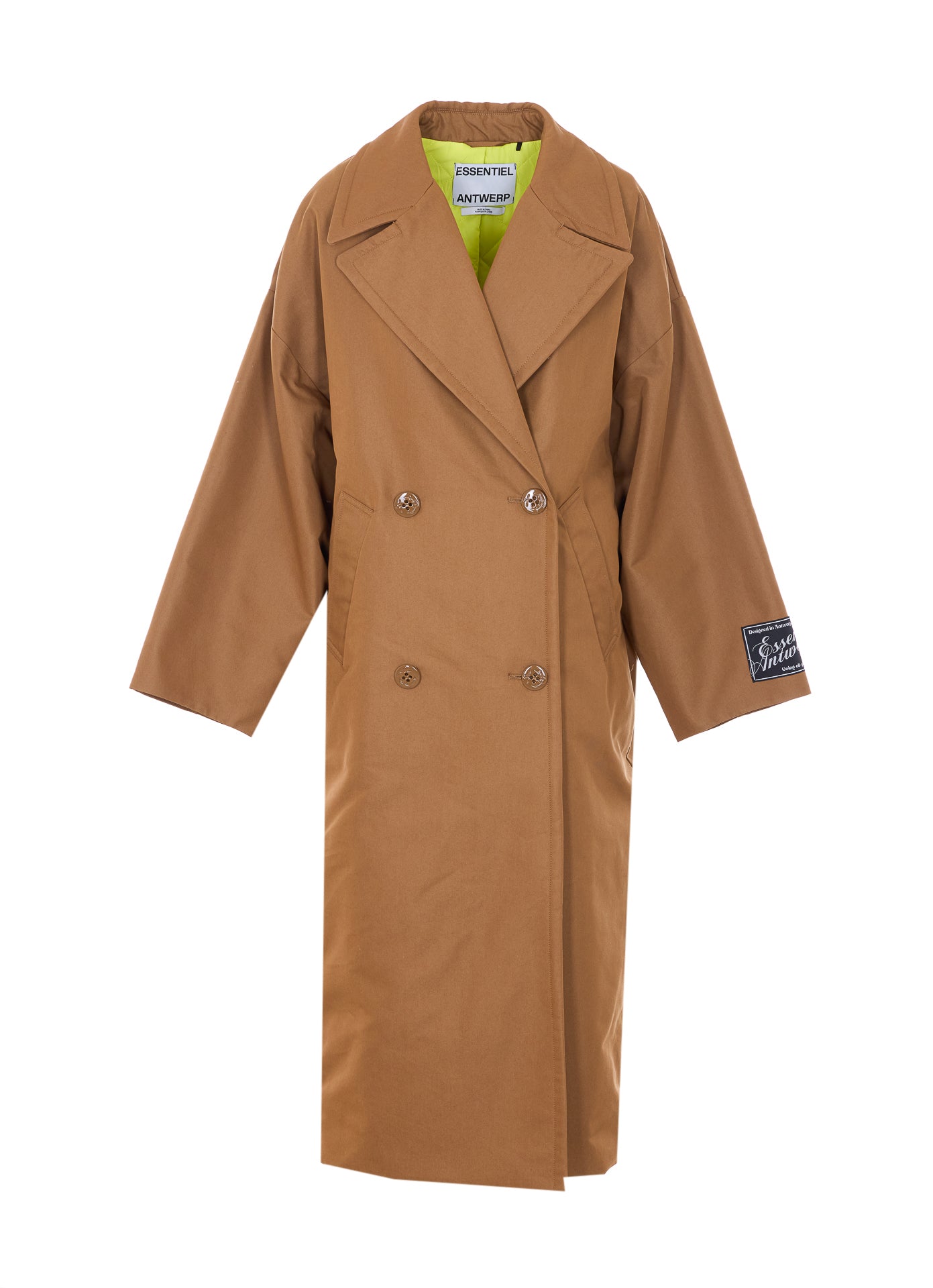 Essentiel antwerp Coats Brown Cotton