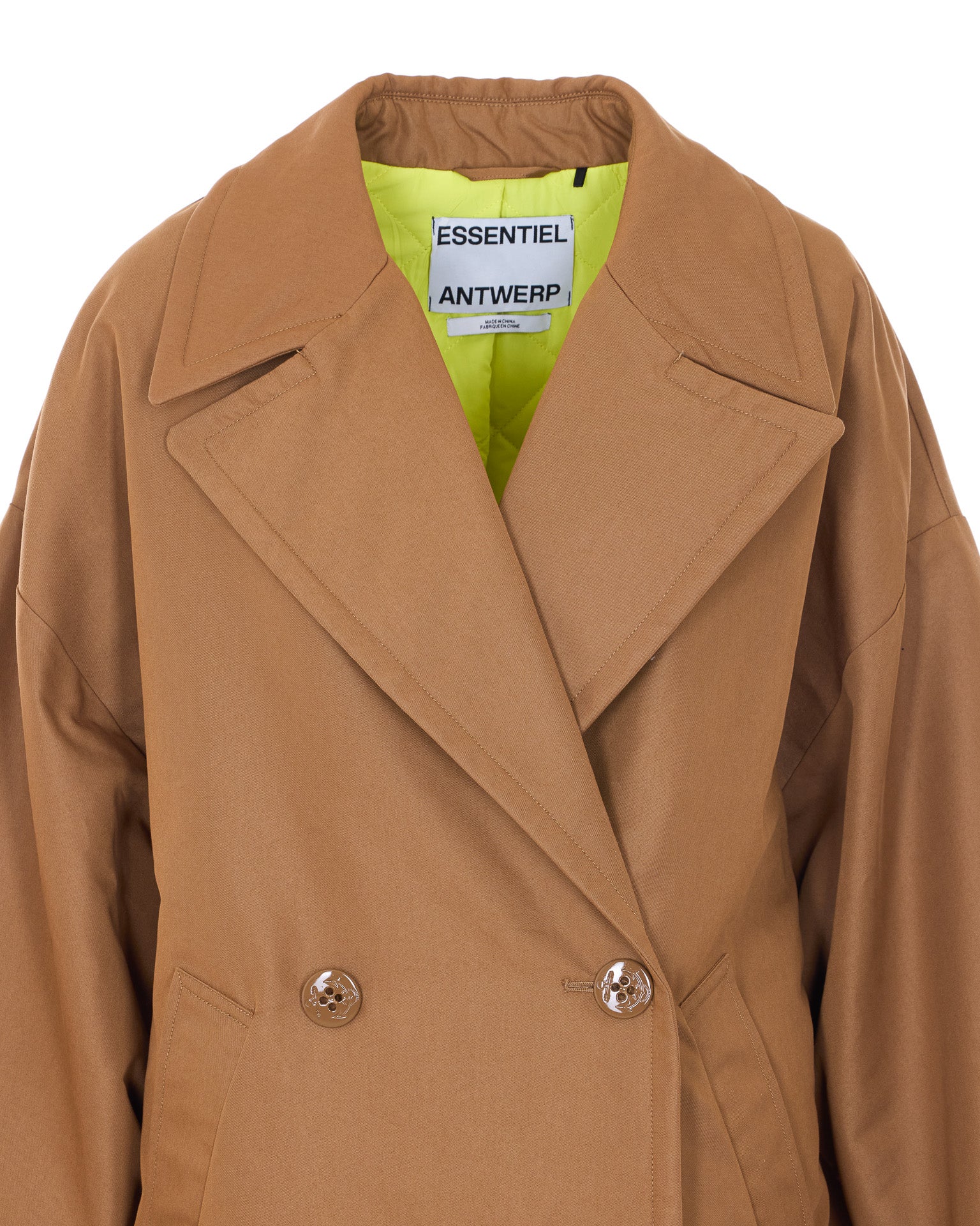 Essentiel antwerp Coats Brown Cotton