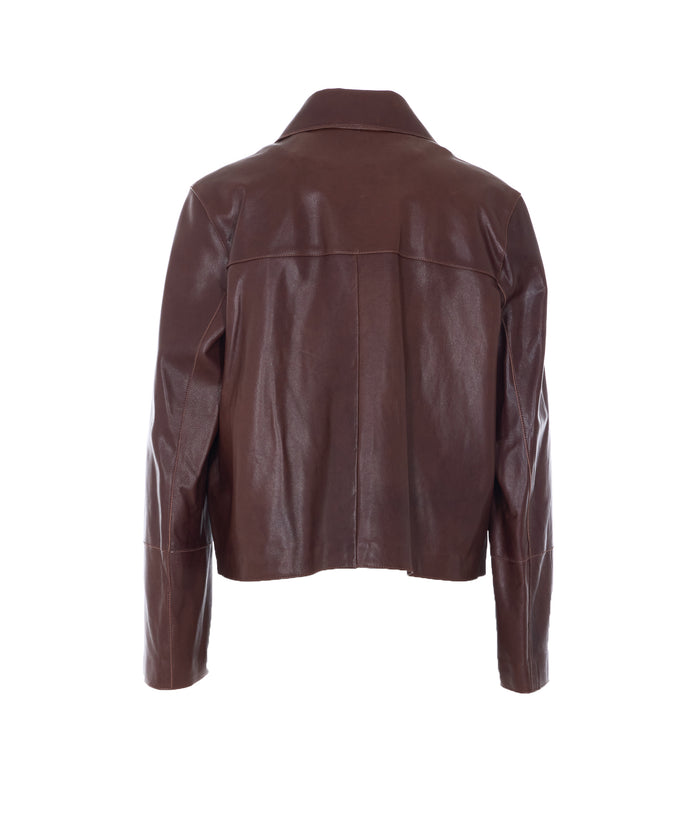 Arma Jackets Brown Genuine Leather