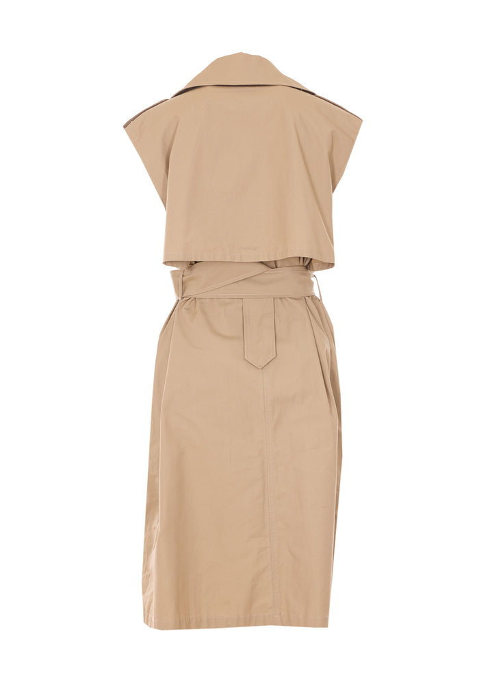 Twin-set Dresses Beige Cotton