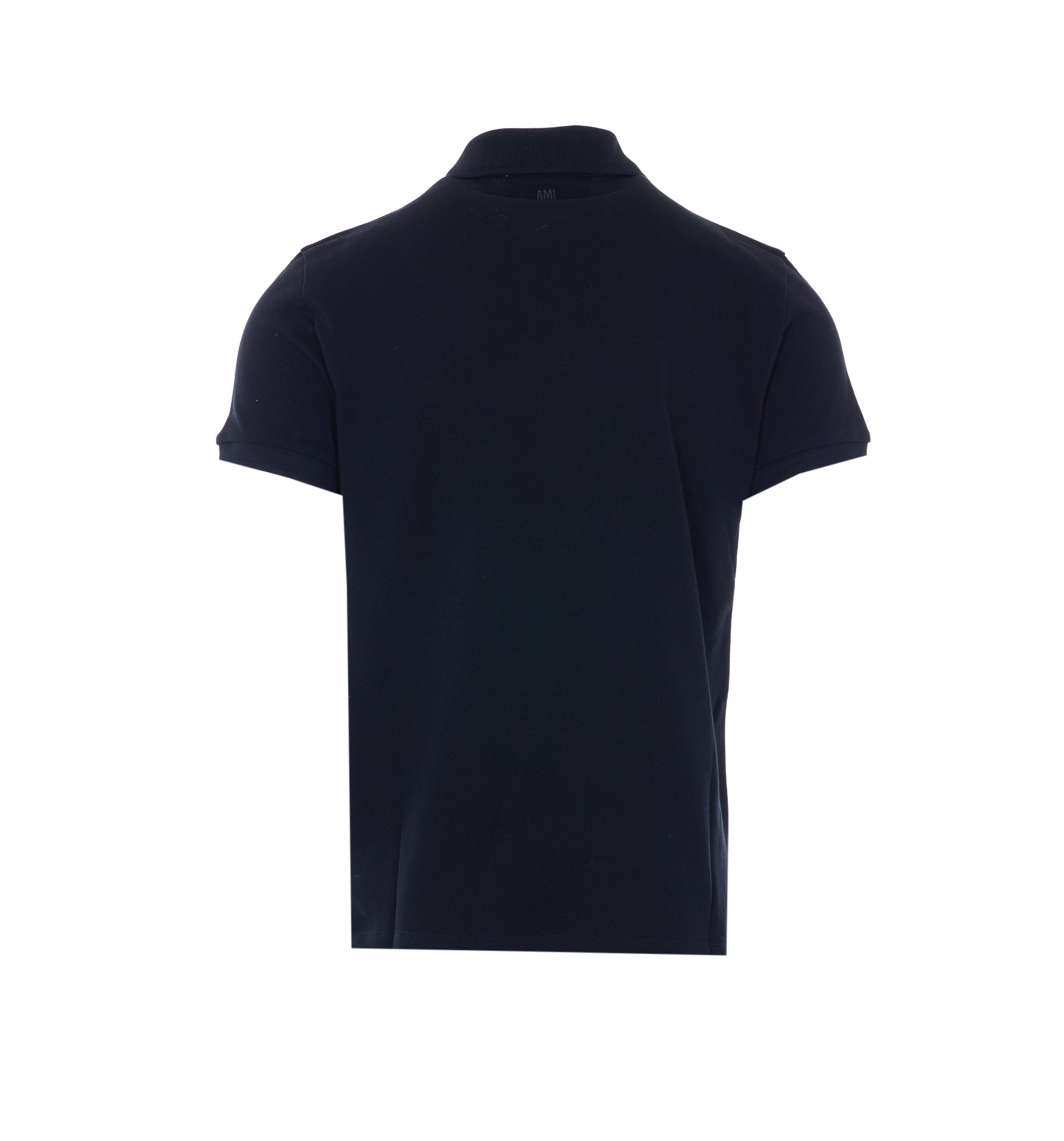 Ami Alexandre Matiussi T-Shirts And Polos Black Cotton