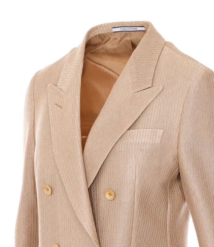 Tagliatore Jackets Beige Cupro