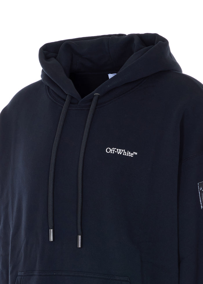 Off White Sweaters Black Cotton
