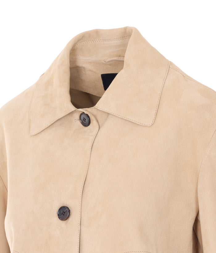Arma Jackets Beige Genuine Leather