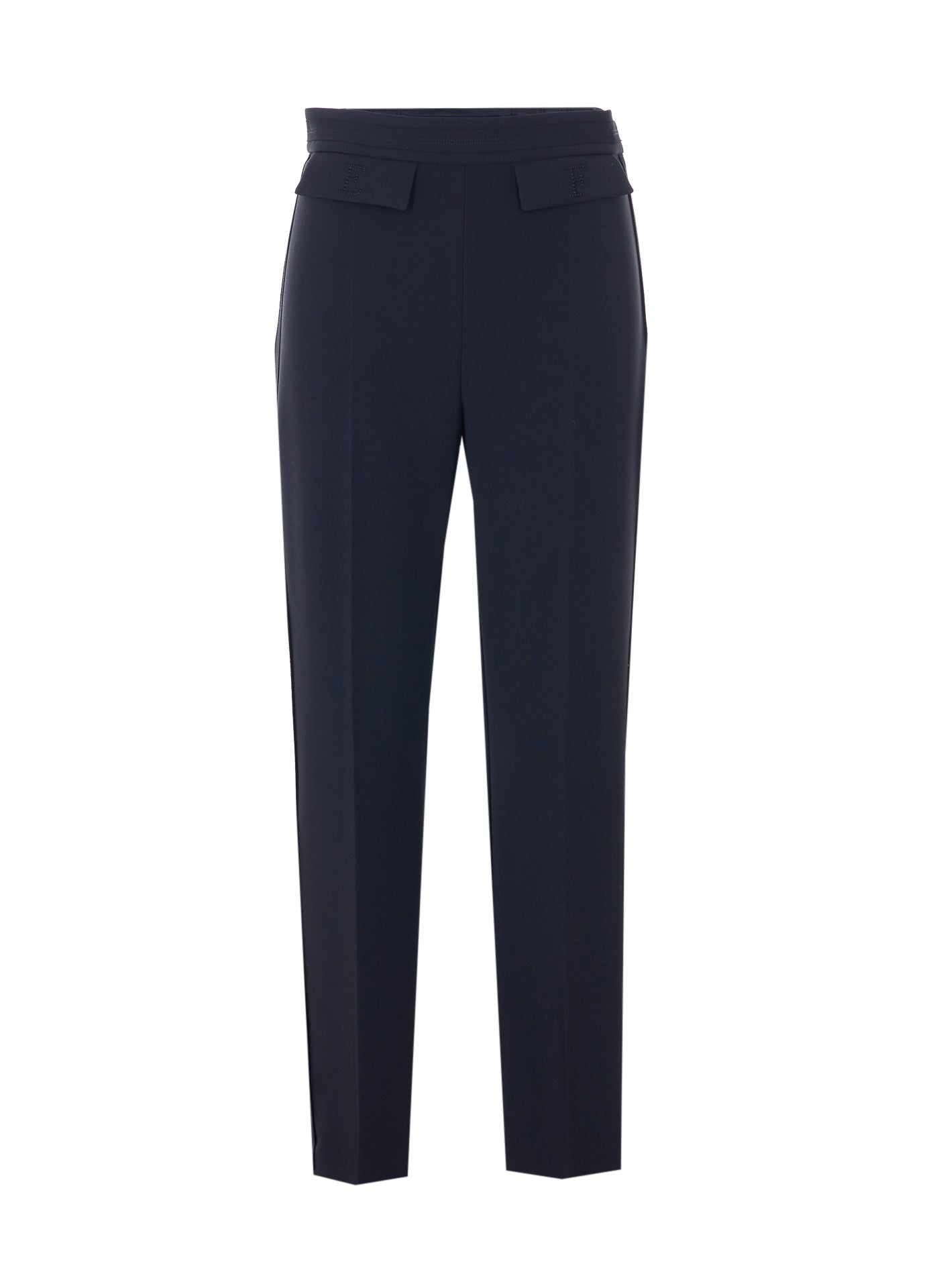 Elisabetta Franchi Trousers Black Polyester