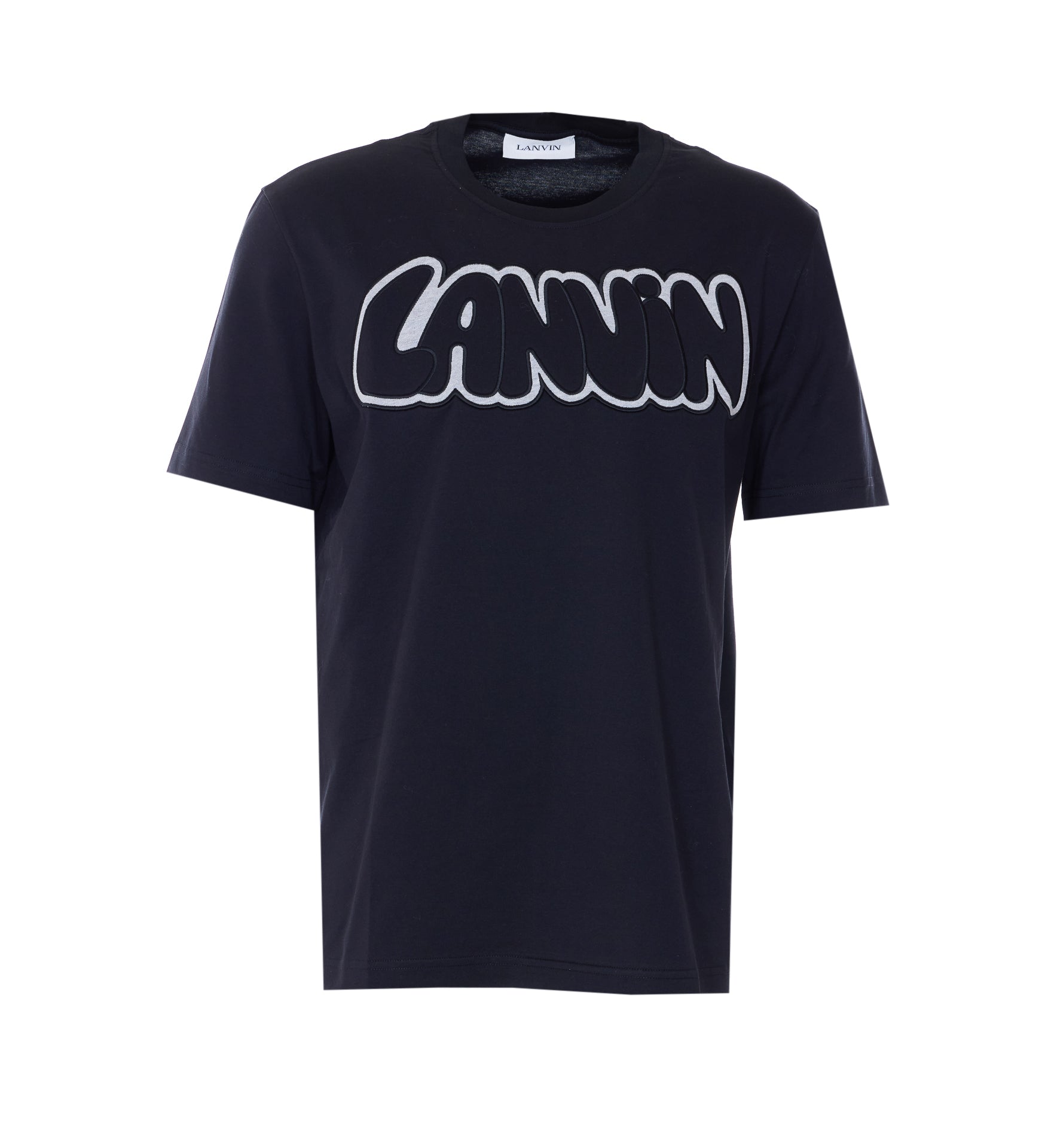 Lanvin T-shirts and Polos Black Cotton