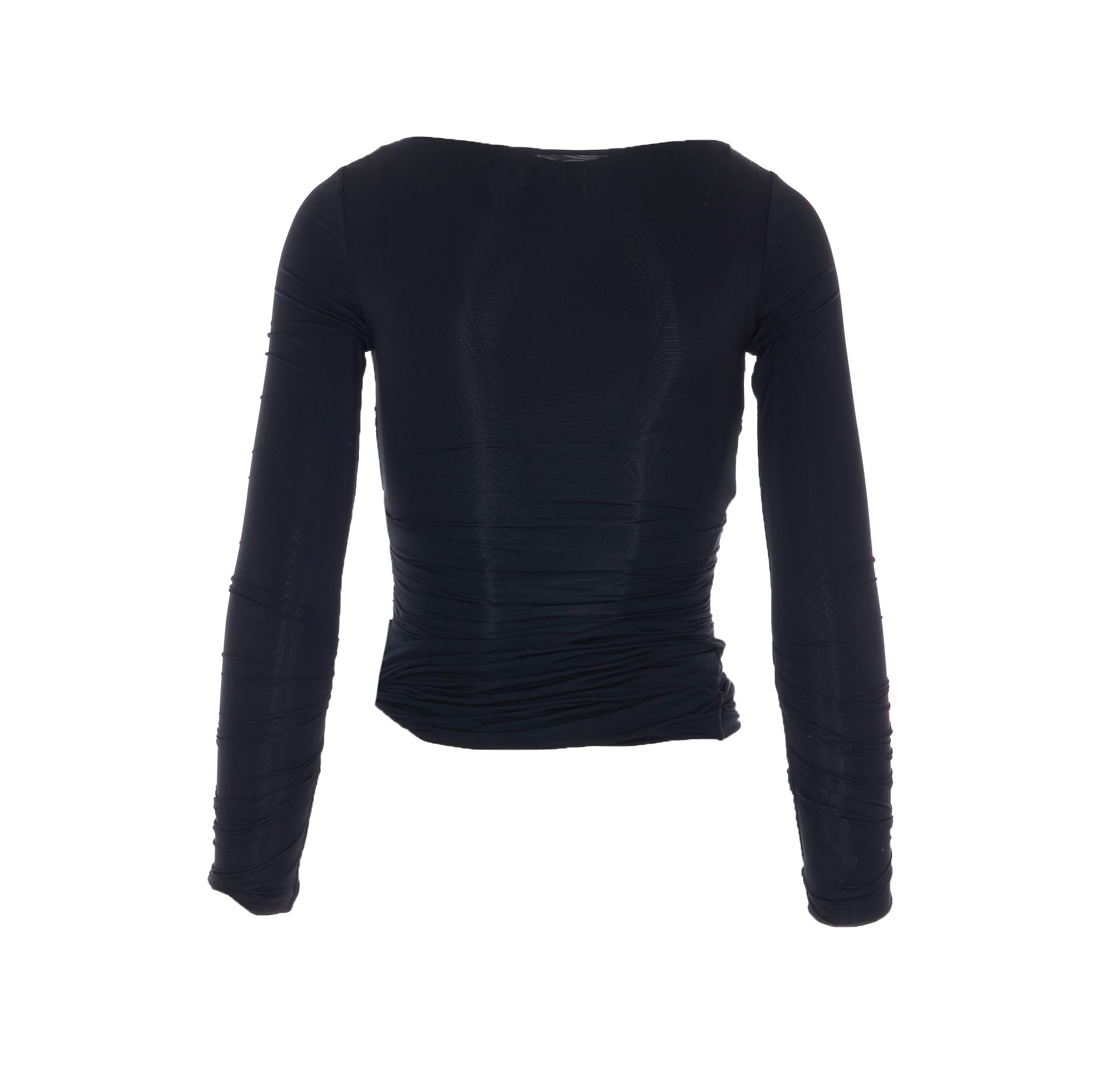Elisabetta Franchi Top Black Viscose