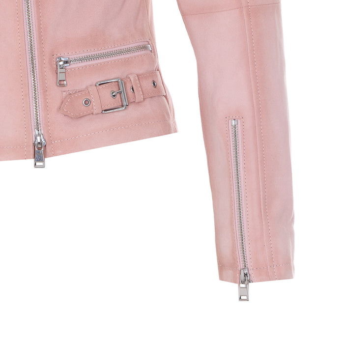 Bully Jackets Pink Genuine Leather