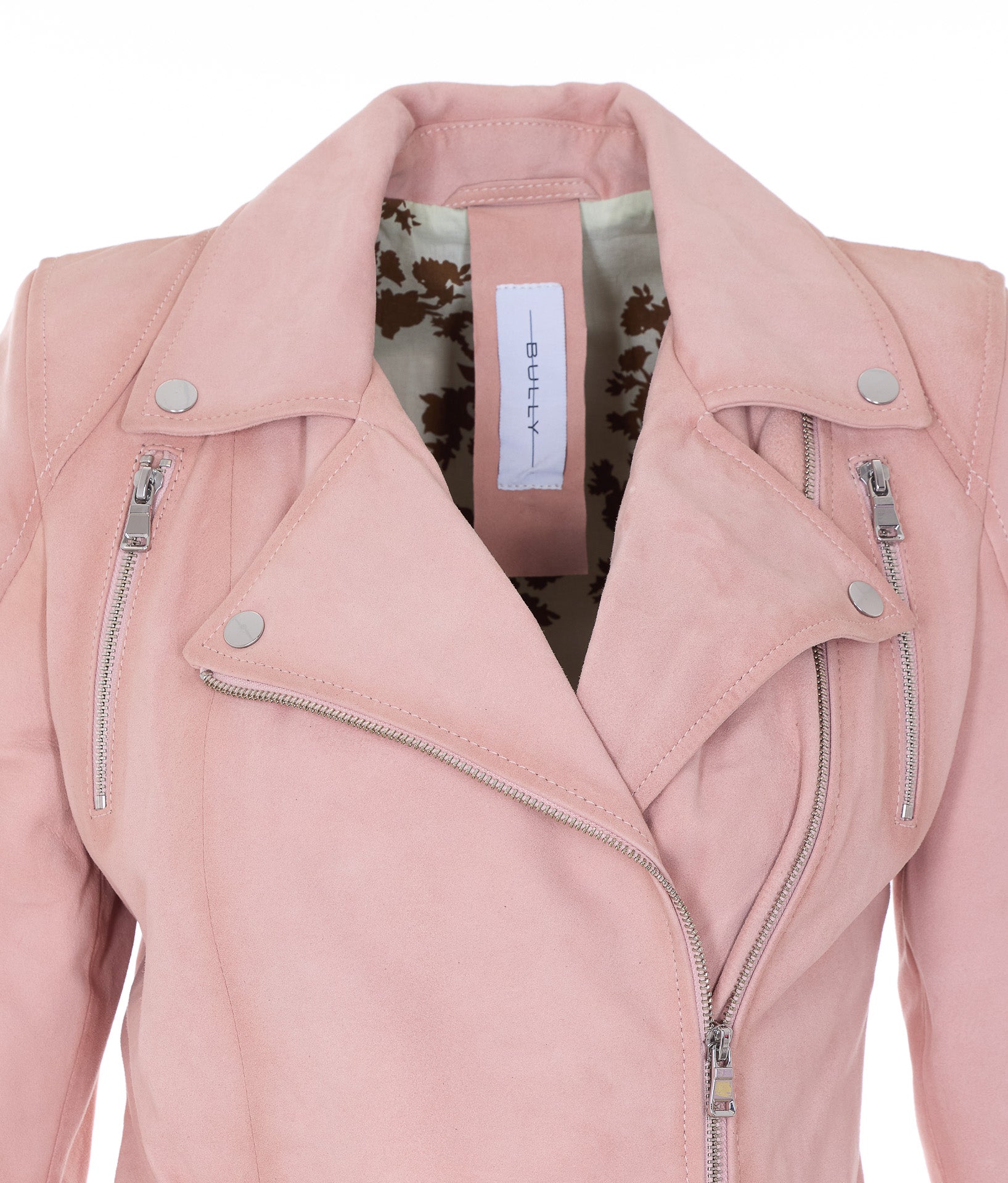 Bully Jackets Pink Genuine Leather