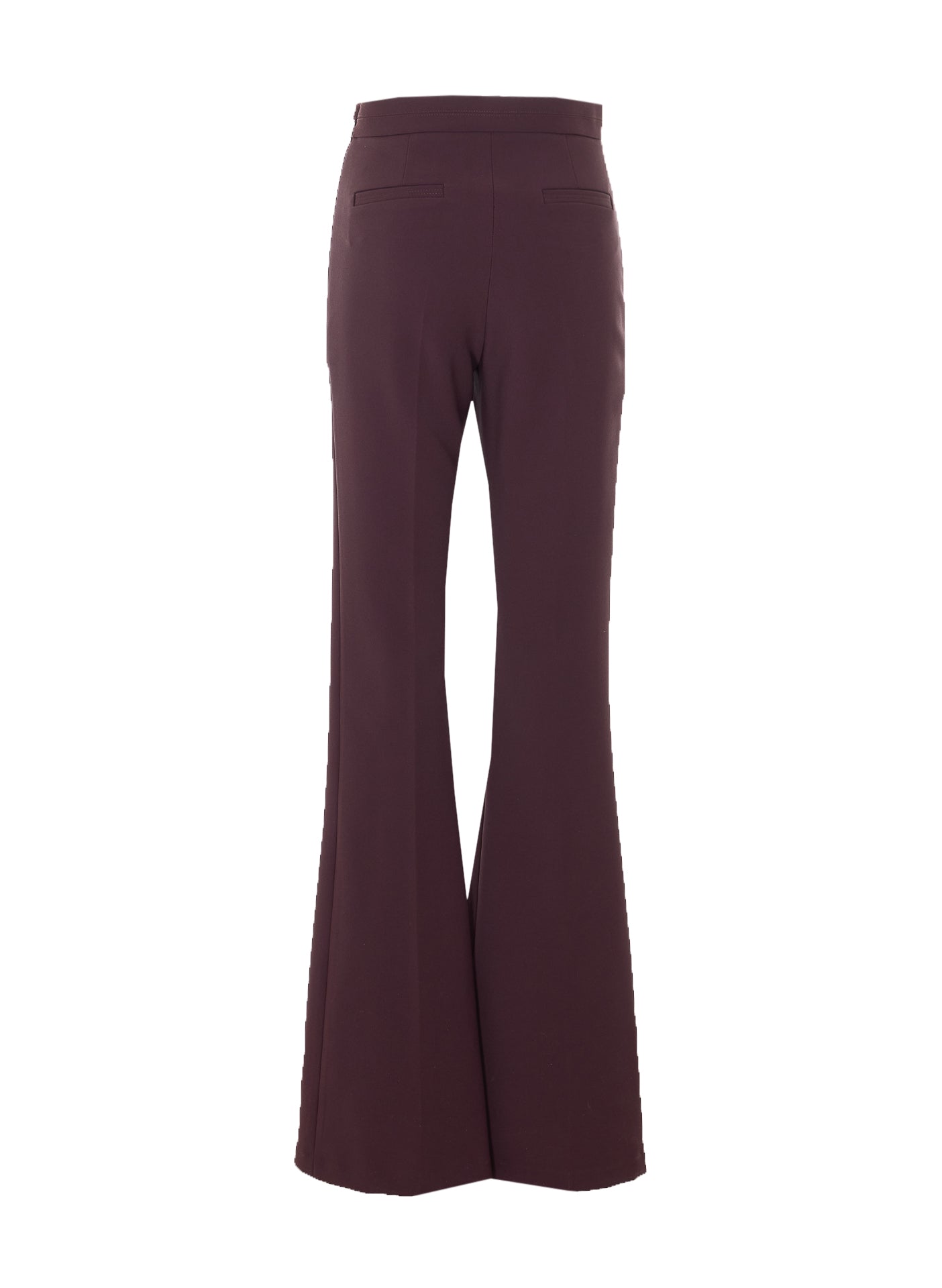 Elisabetta Franchi Trousers Brown Polyester