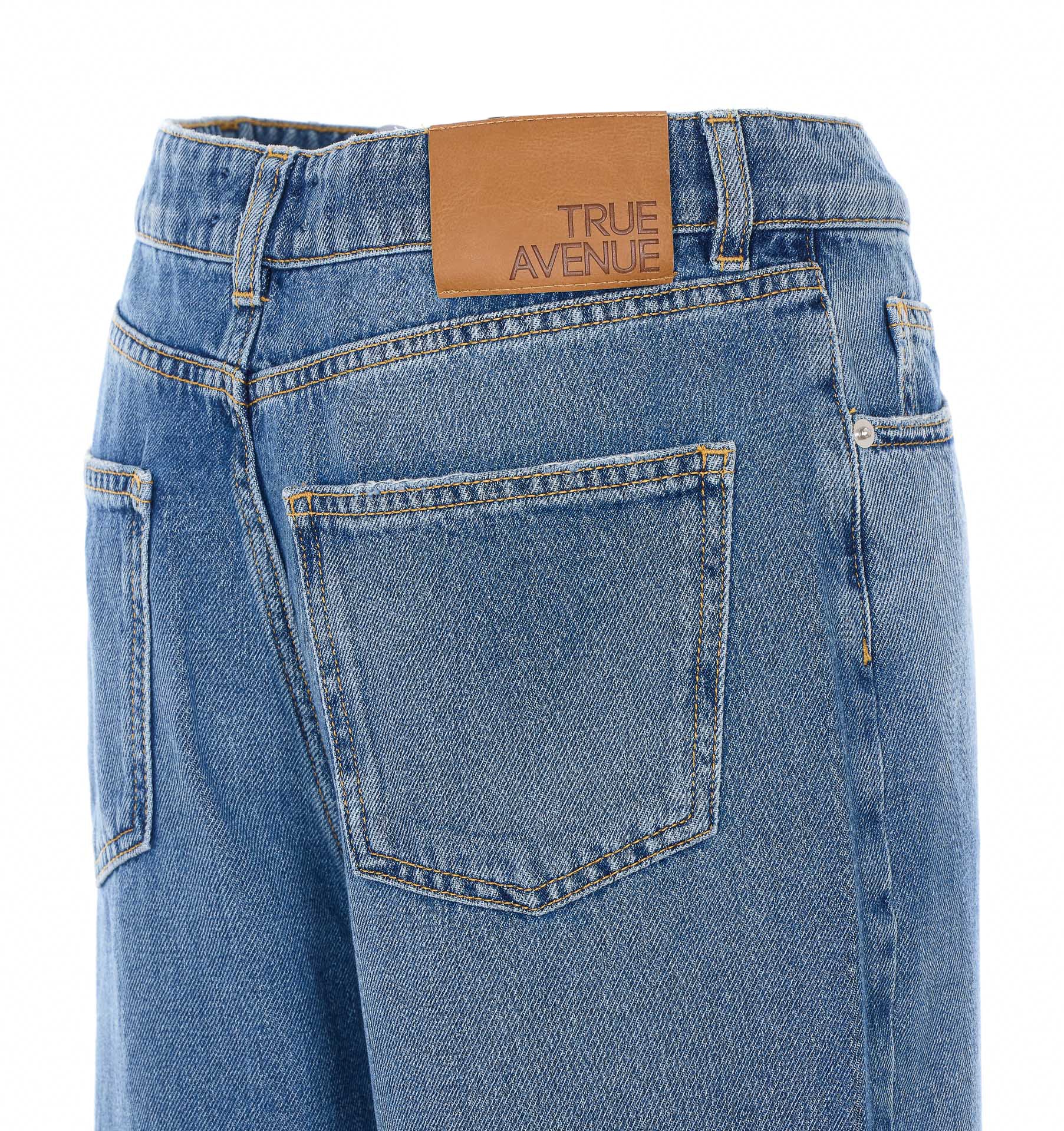 True Avenue Jeans Blue Cotton