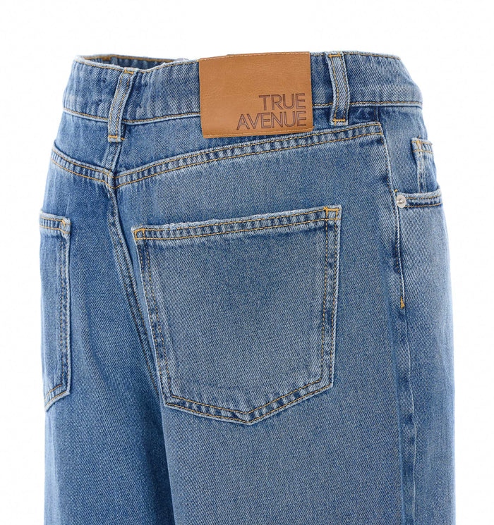 True Avenue Jeans Blue Cotton