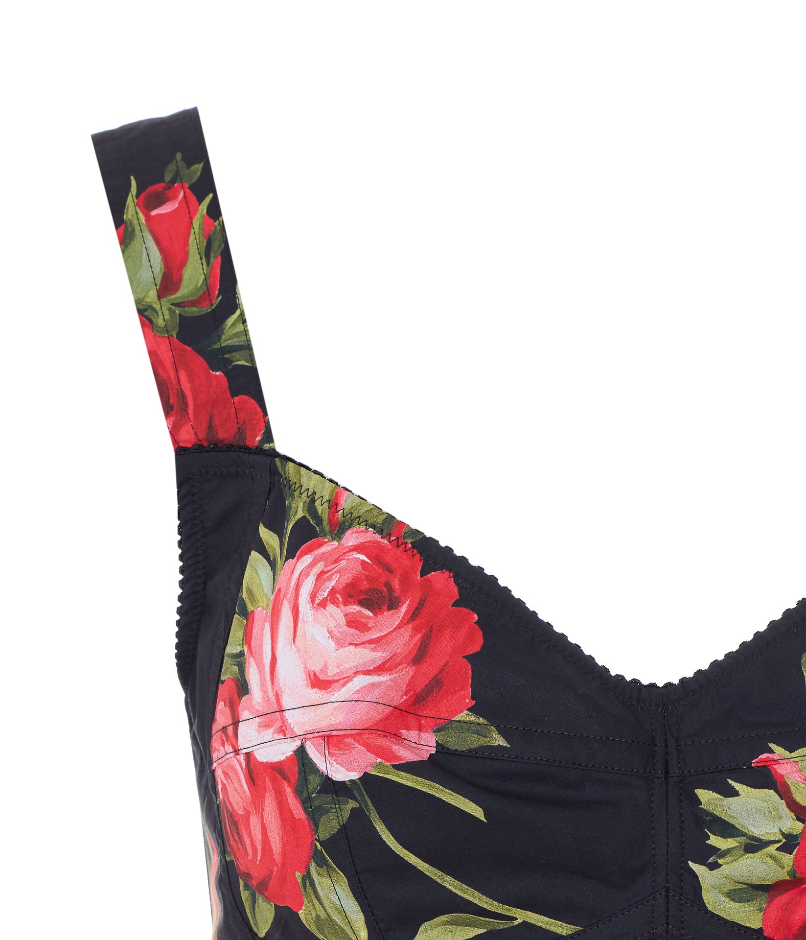 Dolce & Gabbana Top Black Cotton