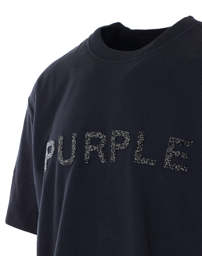 Purple Brand T-shirts and Polos Black Cotton