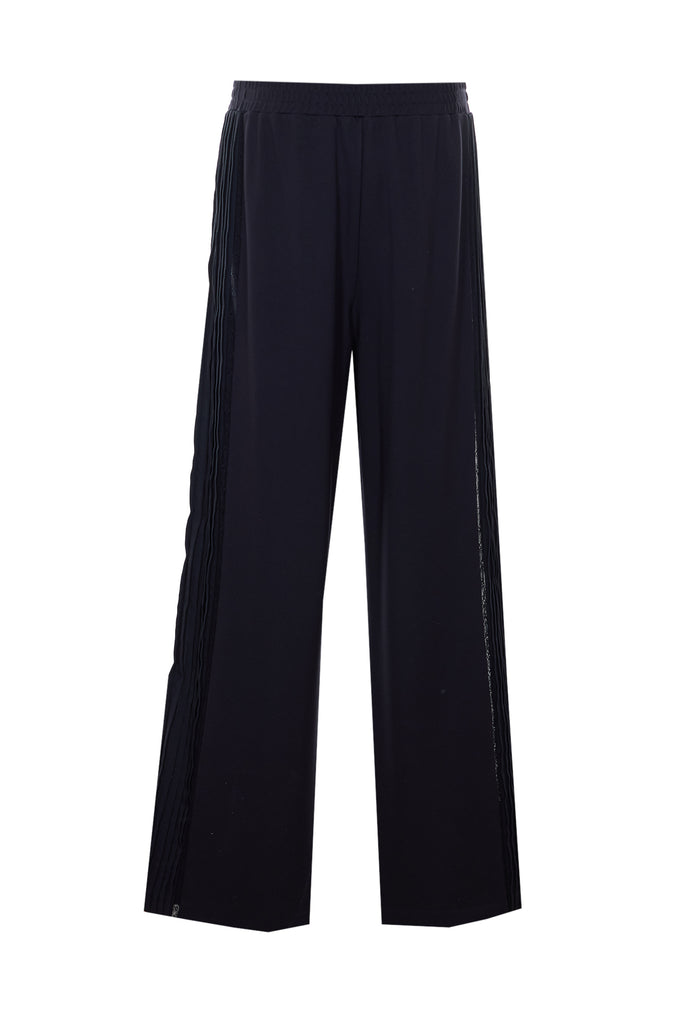 Twin-set Trousers Black Viscose
