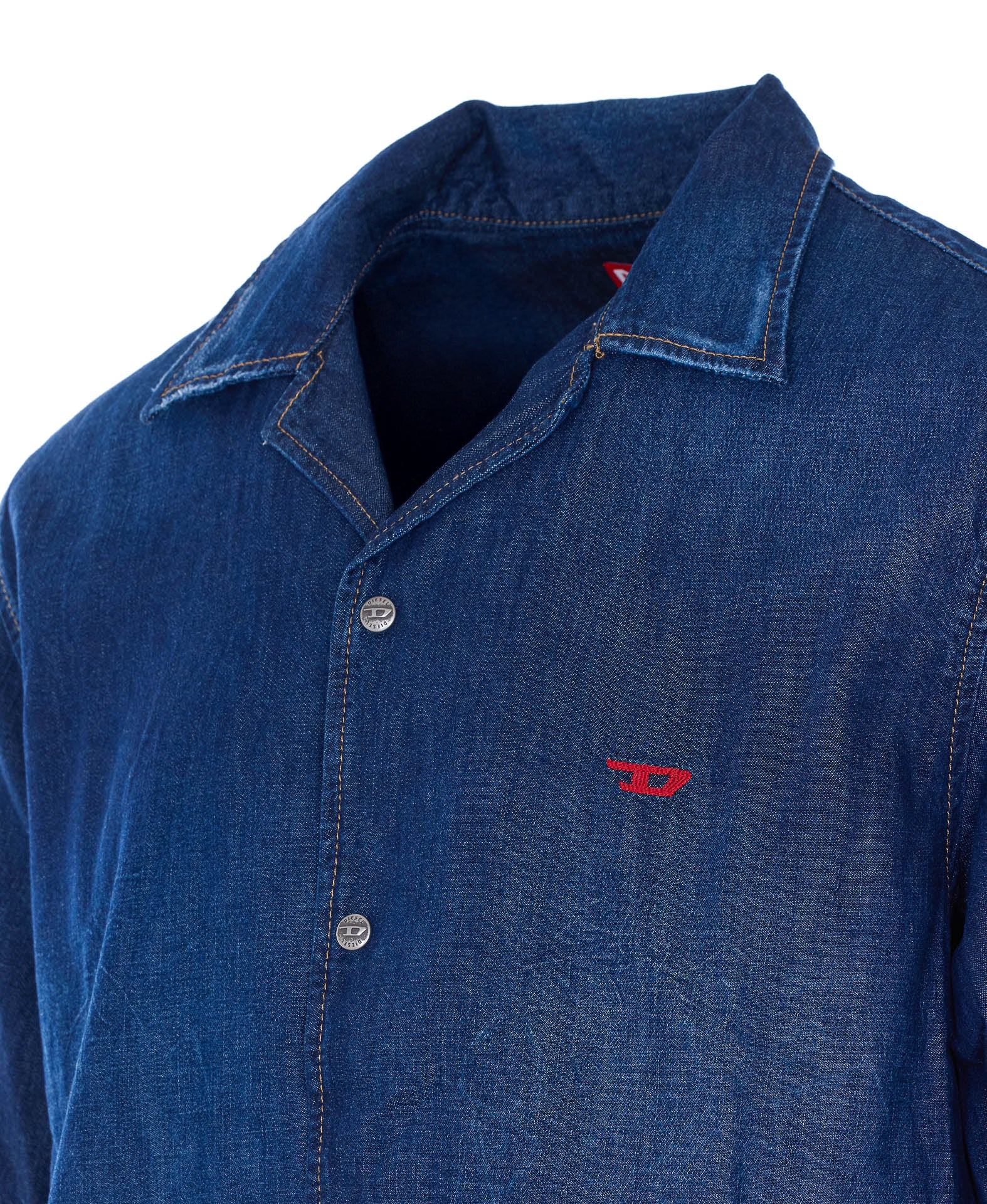 Diesel Shirts Blue Cotton