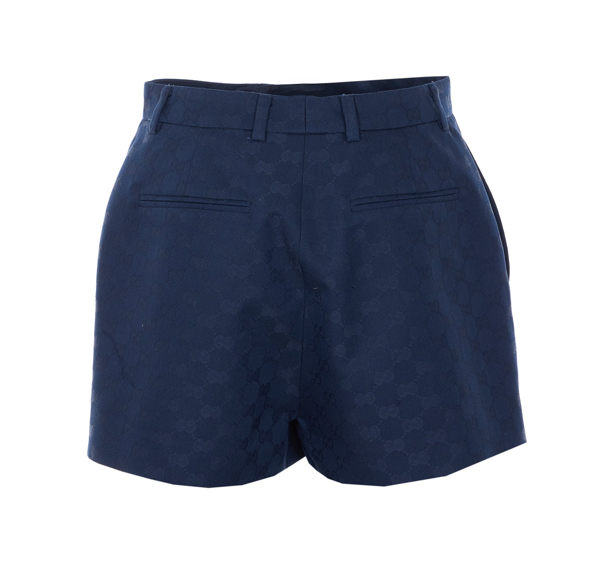 Gucci Trousers Blue Polyester