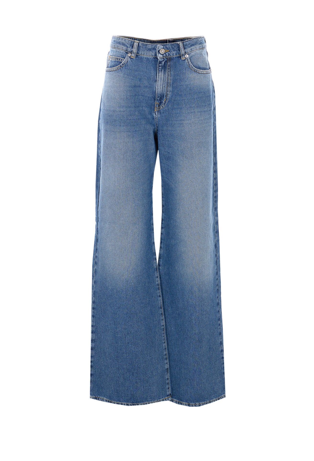 True Avenue Jeans Blue Cotton