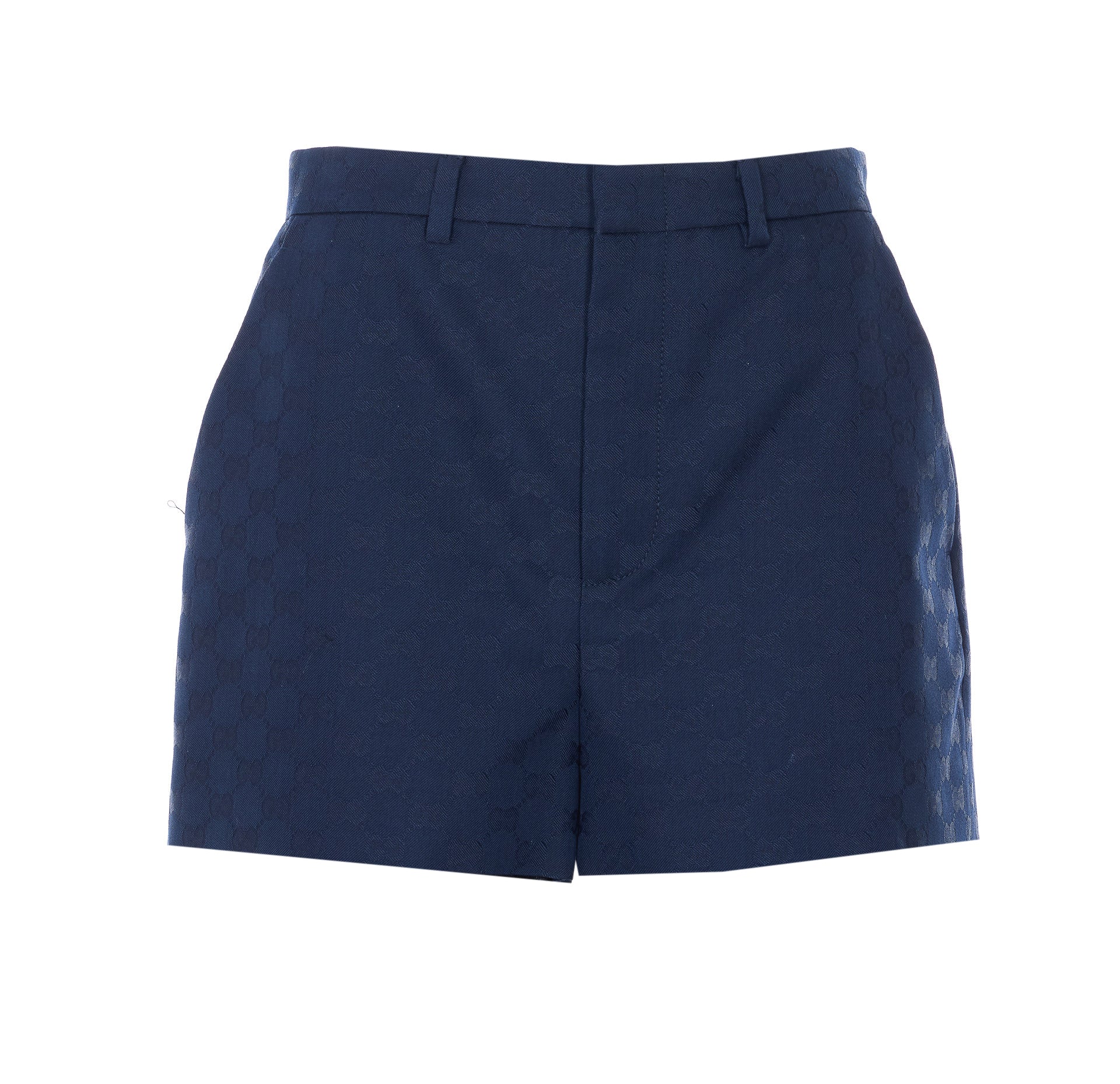 Gucci Trousers Blue Polyester