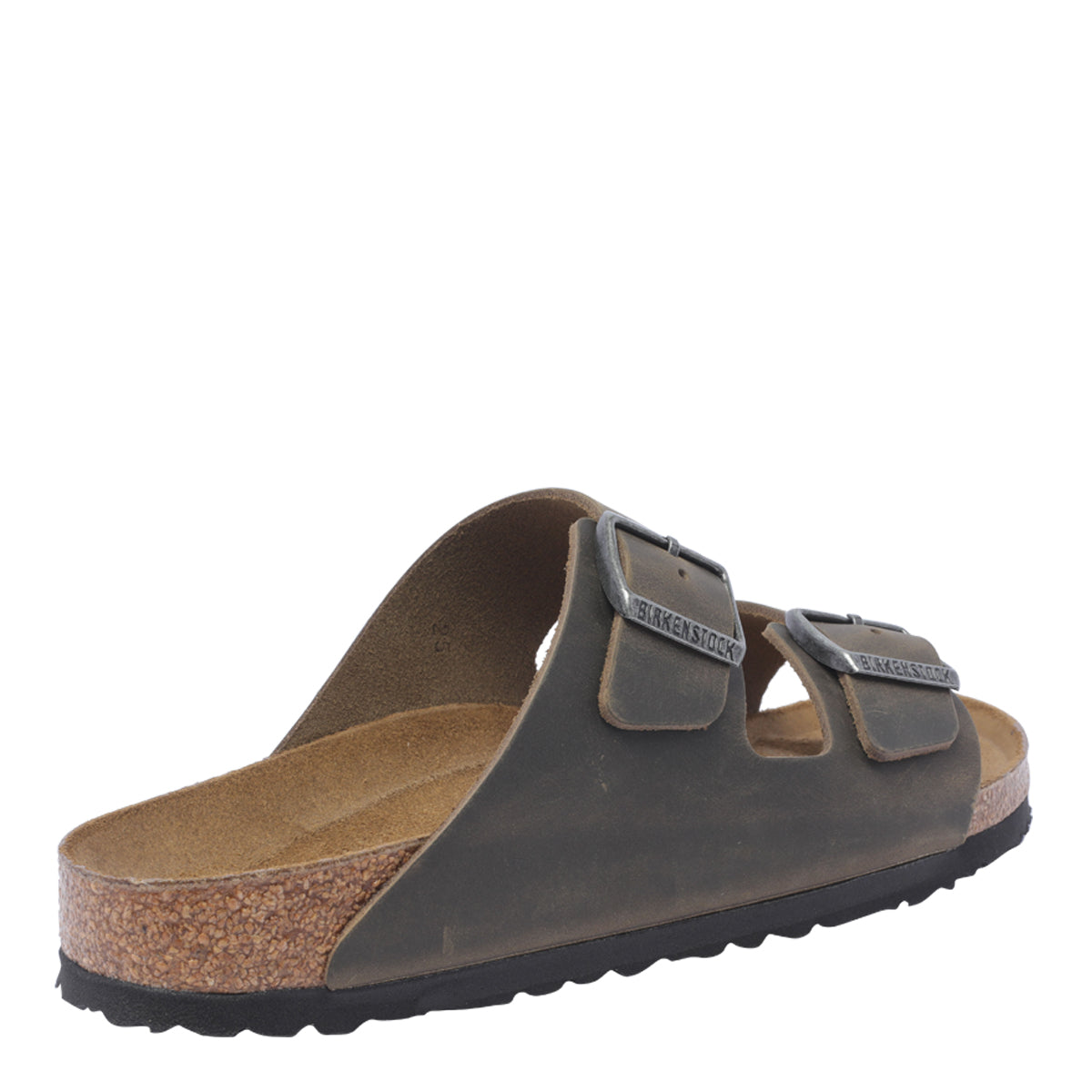 Birkenstock Sandals Green Calf Leather Rubber Sole