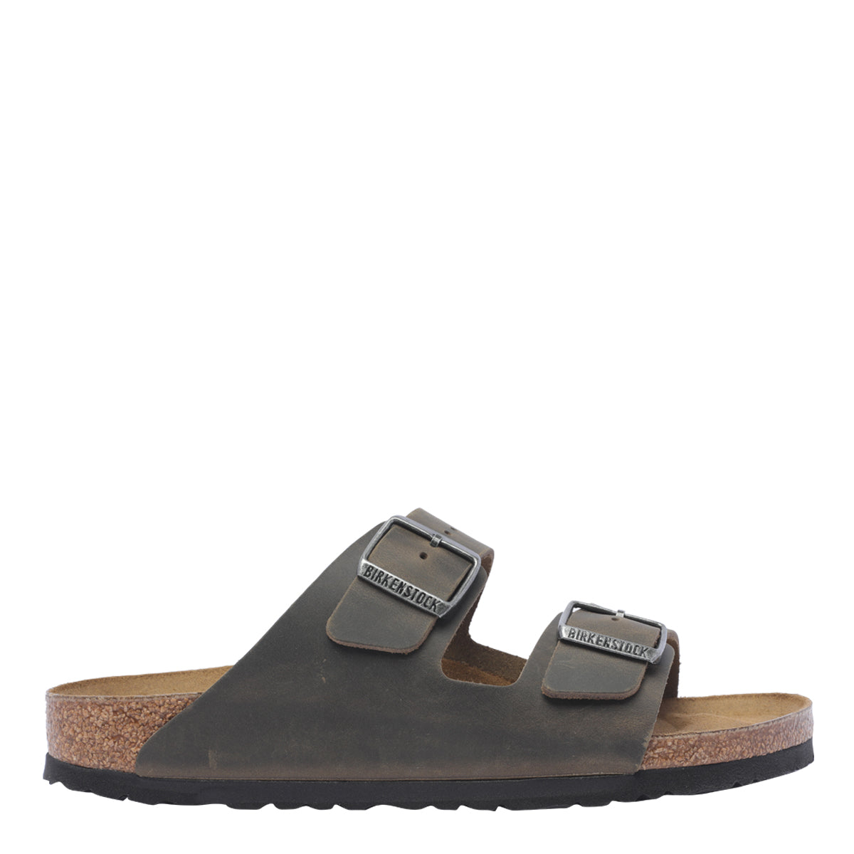 Birkenstock Sandals Green Calf Leather Rubber Sole
