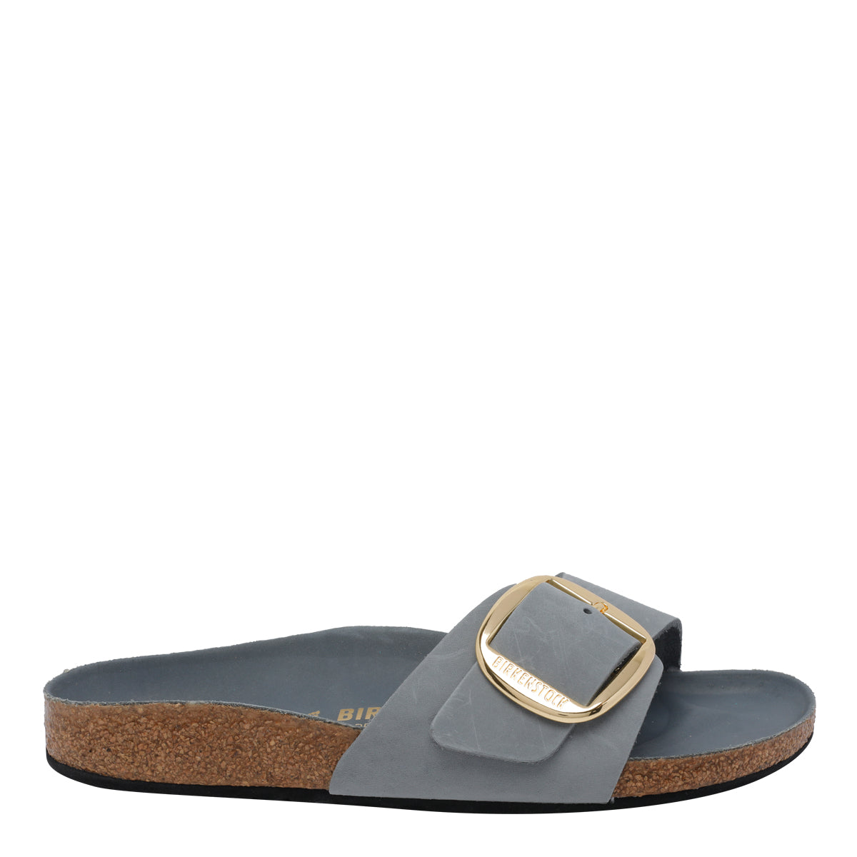 Birkenstock Sandals Grey Calf Leather/rubber Sole