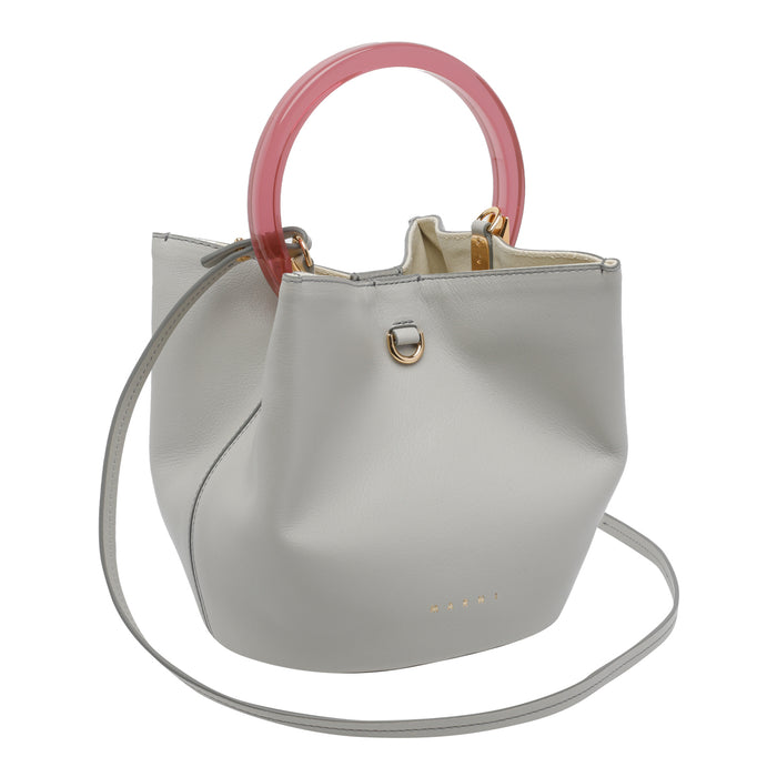 Marni Bags Grey Calf Leather