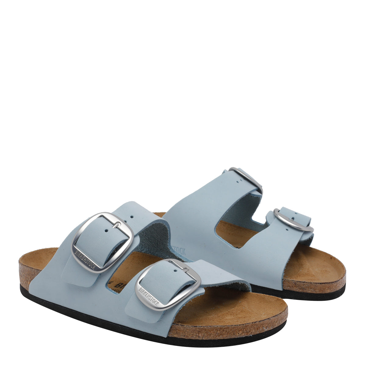 Birkenstock Sandals Blue Calf Leather/rubber Sole