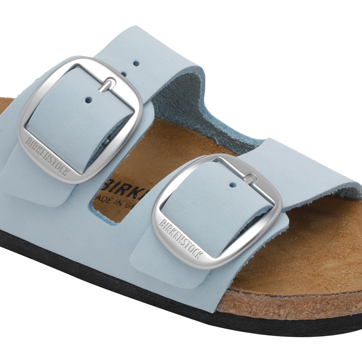 Birkenstock Sandals Blue Calf Leather/rubber Sole