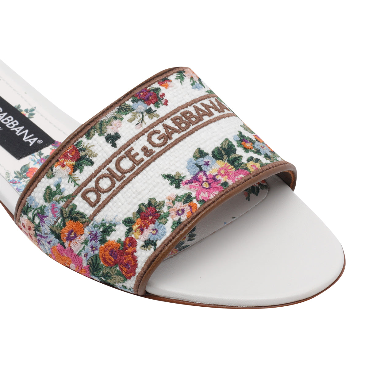 Dolce & Gabbana Sandals White Fabric