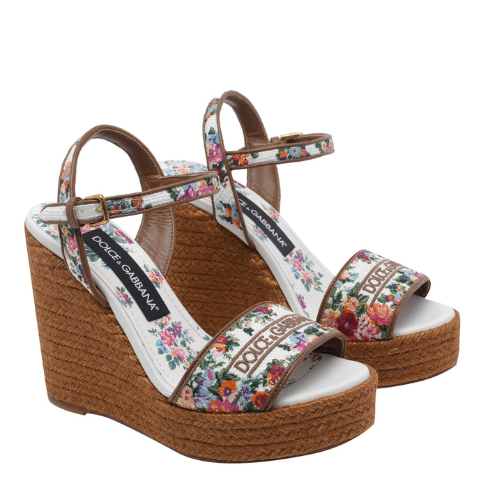 Dolce & Gabbana Sandals MultiColour Fabric