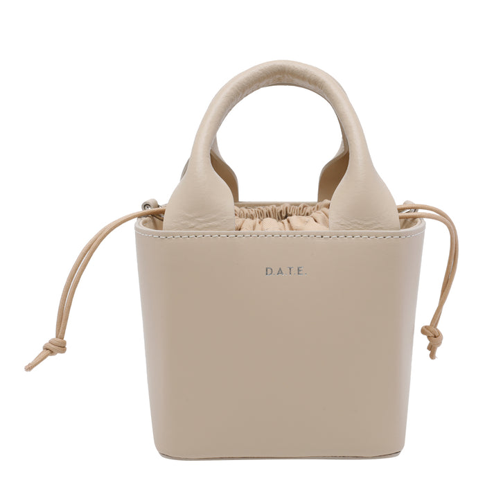 D.A.T.E. Bags Beige Calf Leather