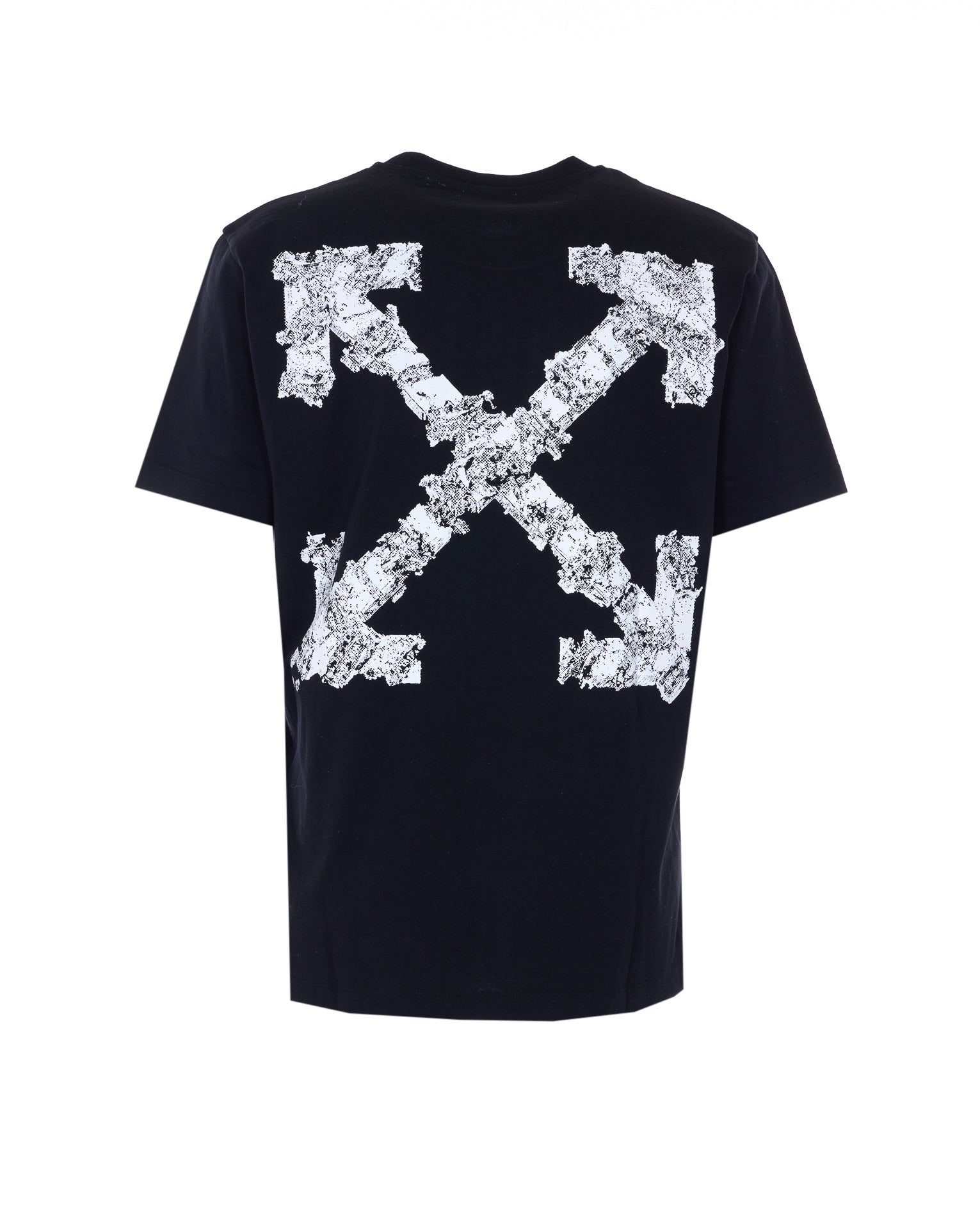 Off White T-Shirts And Polos Black Cotton
