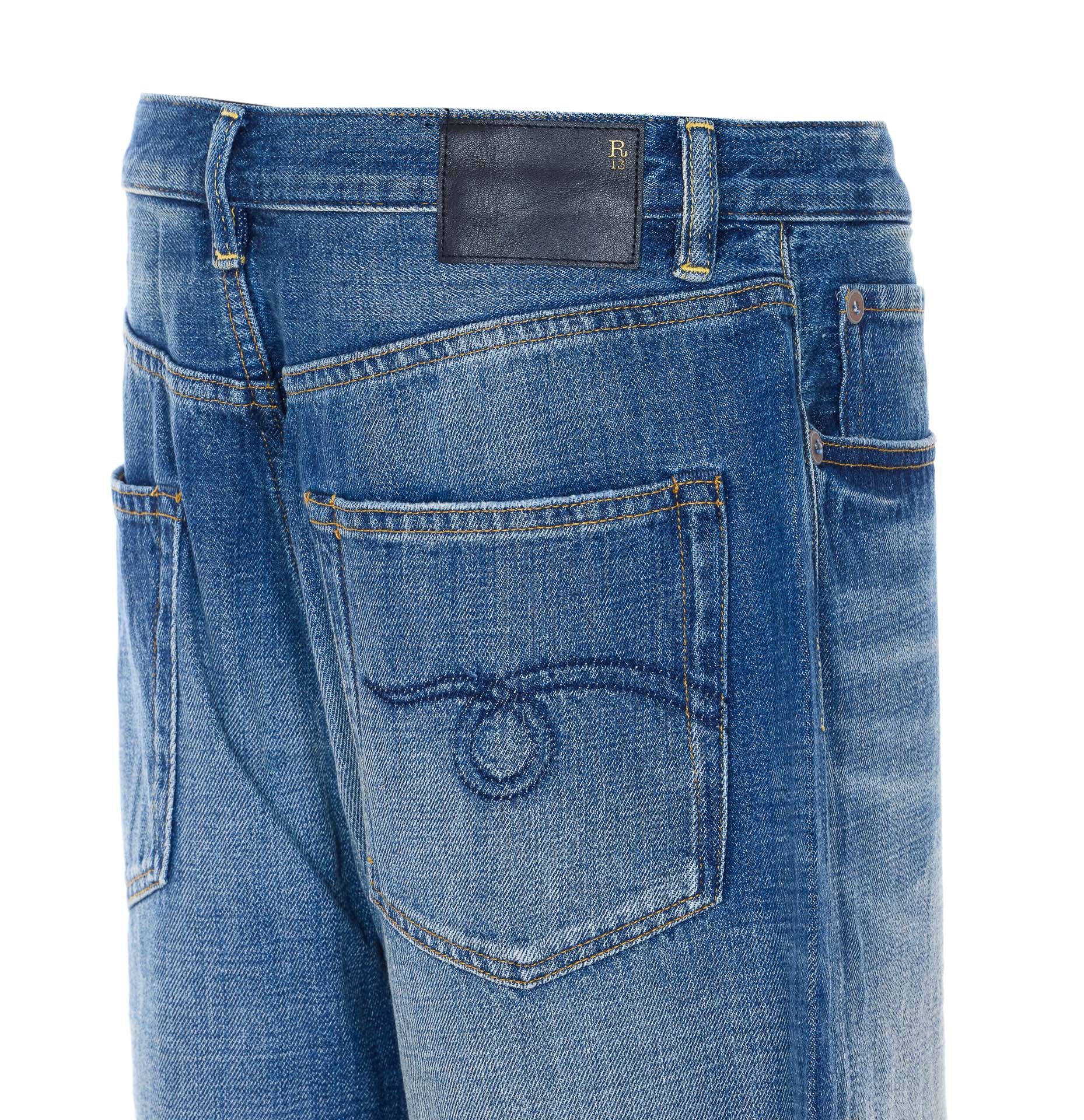 R13 Jeans Blue Cotton