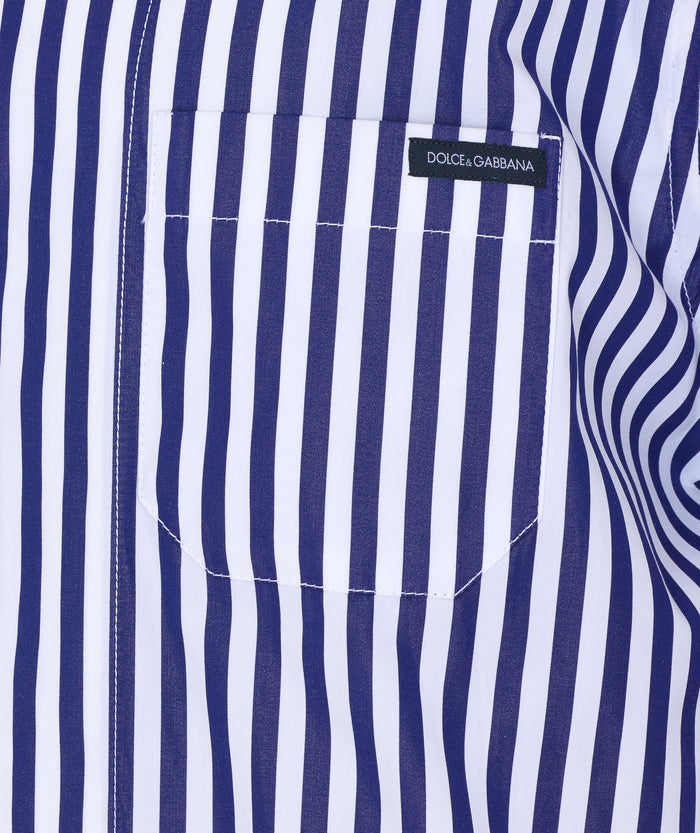 Dolce & Gabbana Shirts Blue Cotton