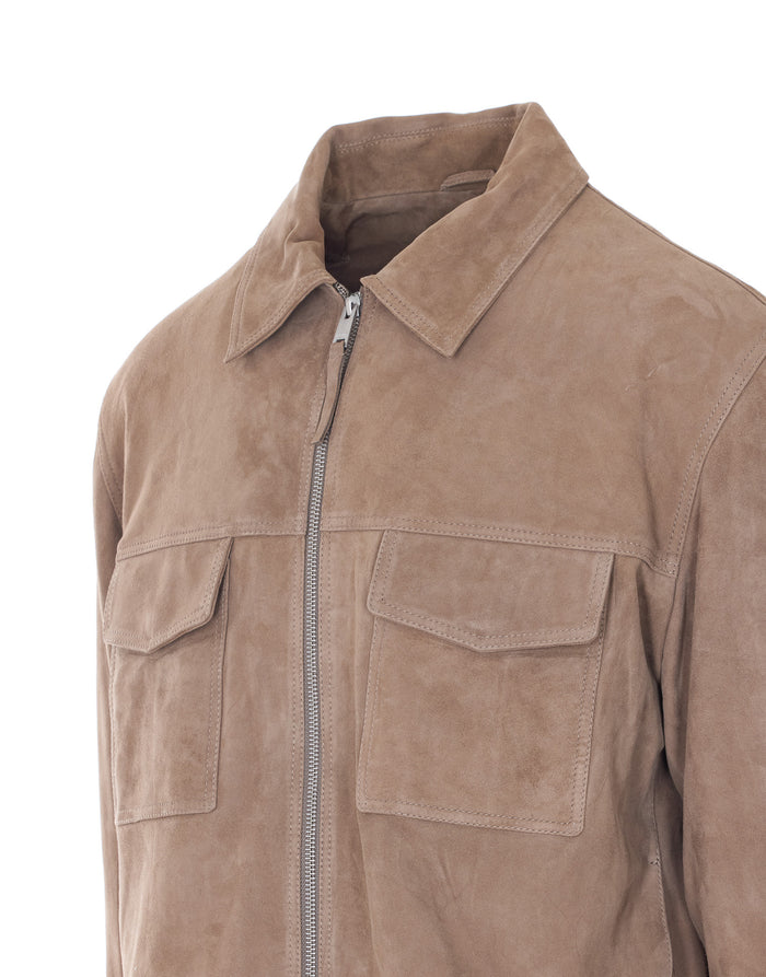 Arma Jackets Beige Genuine Leather