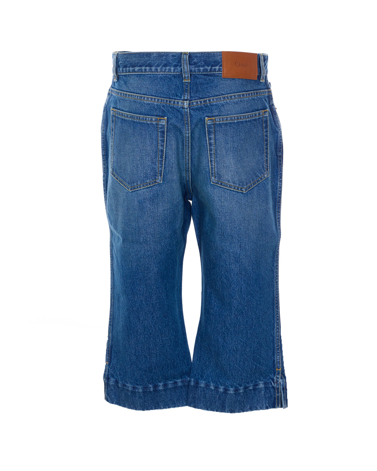 Chloè Jeans Blue Cotton