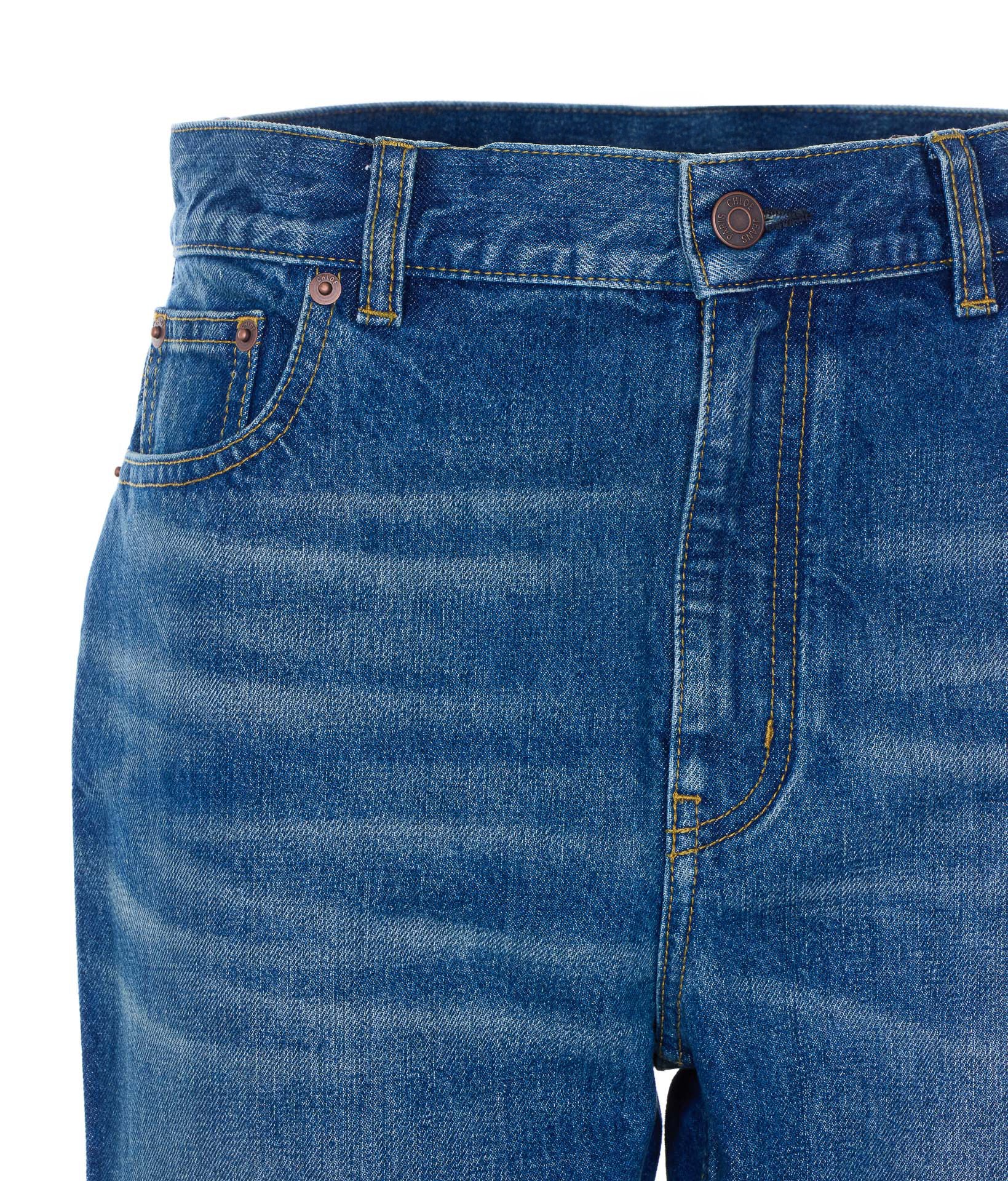 Chloè Jeans Blue Cotton
