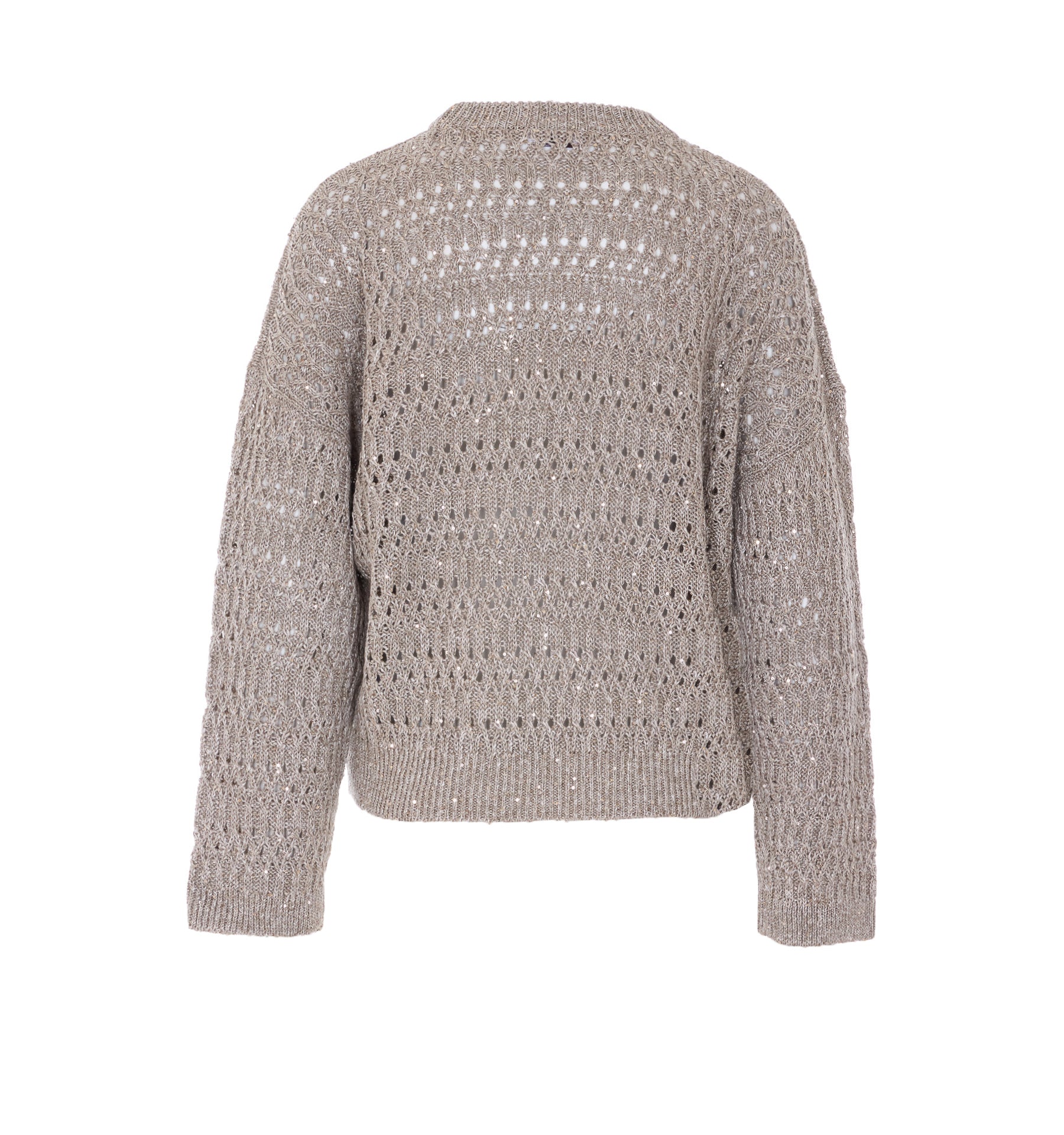 Brunello Cucinelli Sweaters Beige Linen